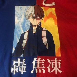 My Hero Academia Shoto Todoroki Half Hot Half Cold Hoodie